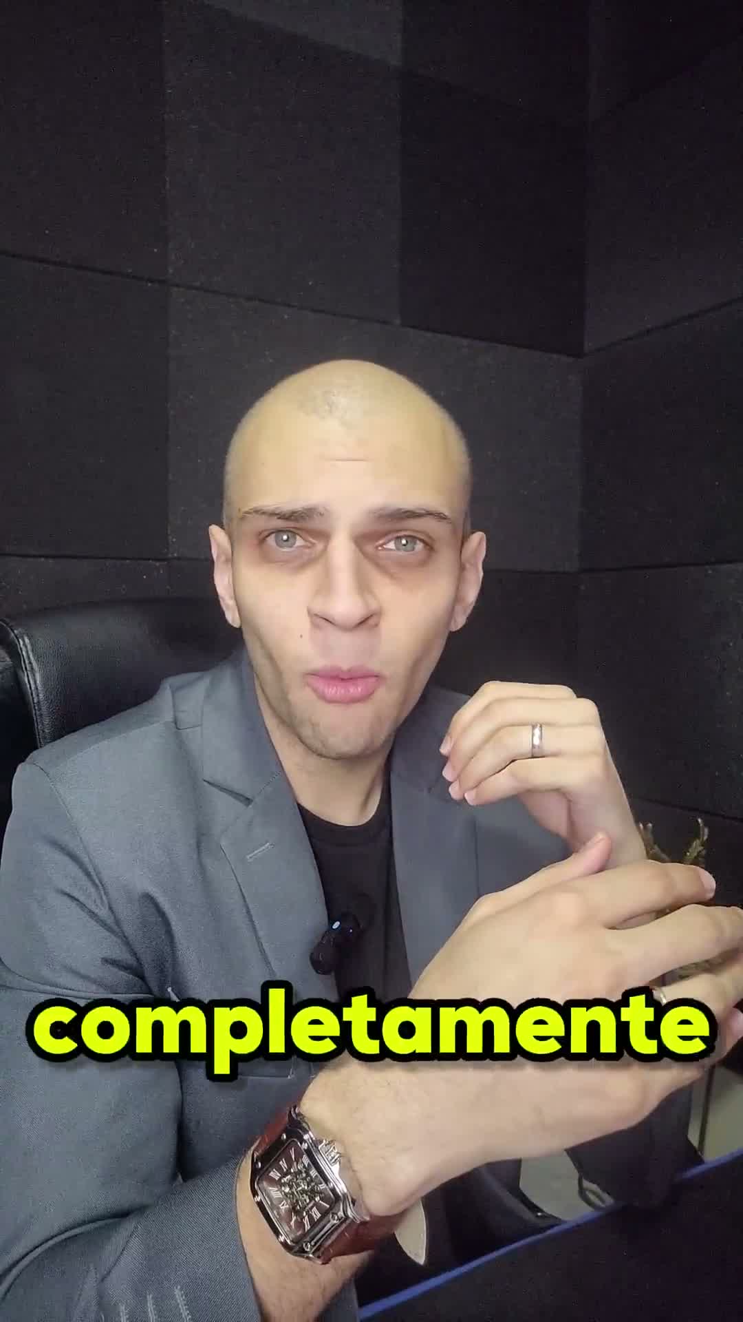 Filipe no relato em vídeo